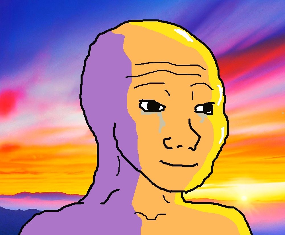 Wojak Euphoria - a Wojak meme on farm.meme