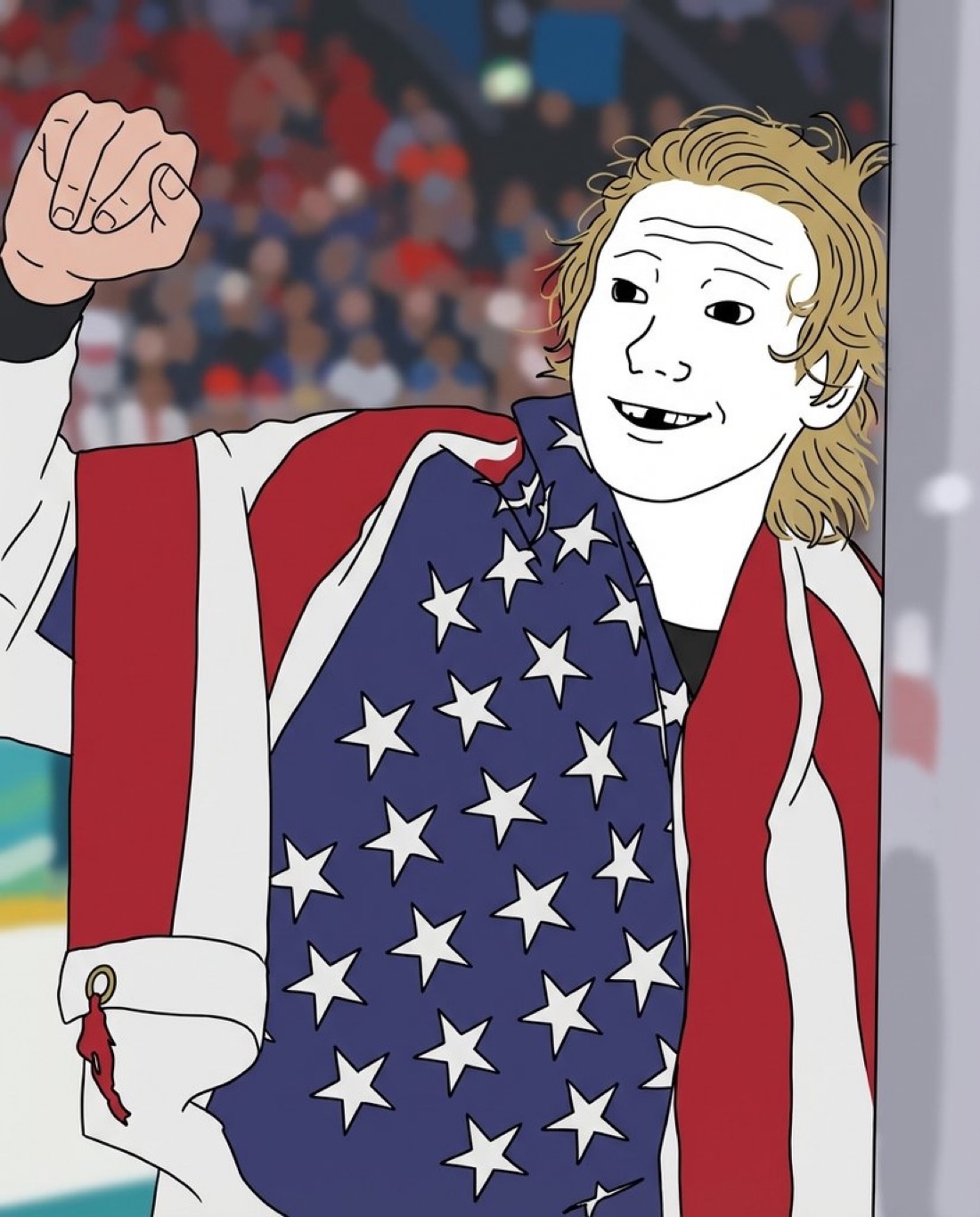 Wo Jack Hughes - a Wojak meme on farm.meme