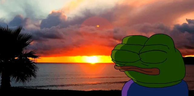 Apu watches the sunset - a Apu Apustaja meme on farm.meme