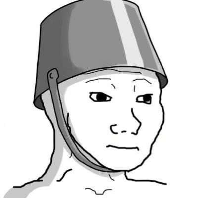 Bucket head Wojak - a Wojak meme on farm.meme