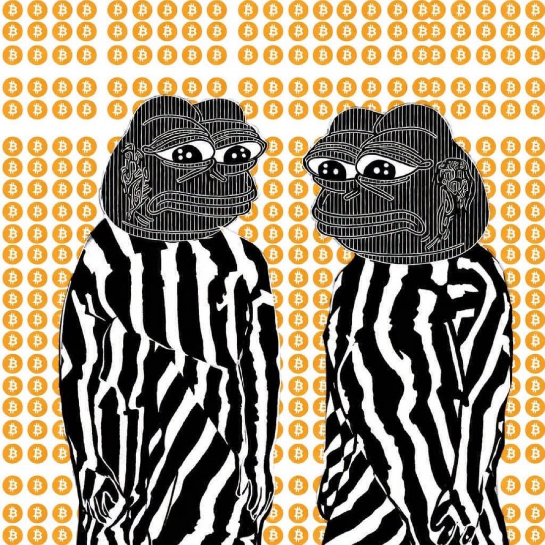 Bitcoin Pepes - a Pepe meme on farm.meme
