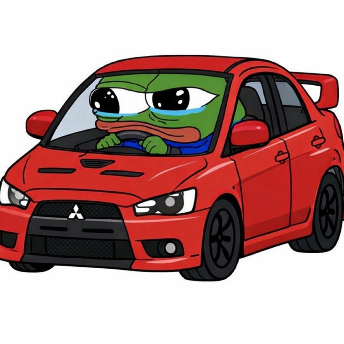 Apu in a tiny car - a Apu Apustaja meme on farm.meme
