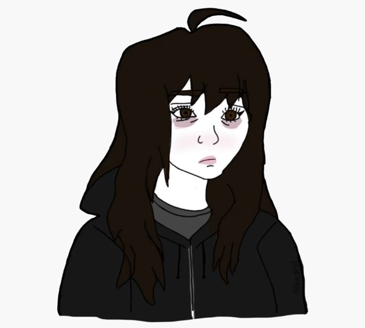 messy hair doomer girl - a Doomer Girl meme on farm.meme