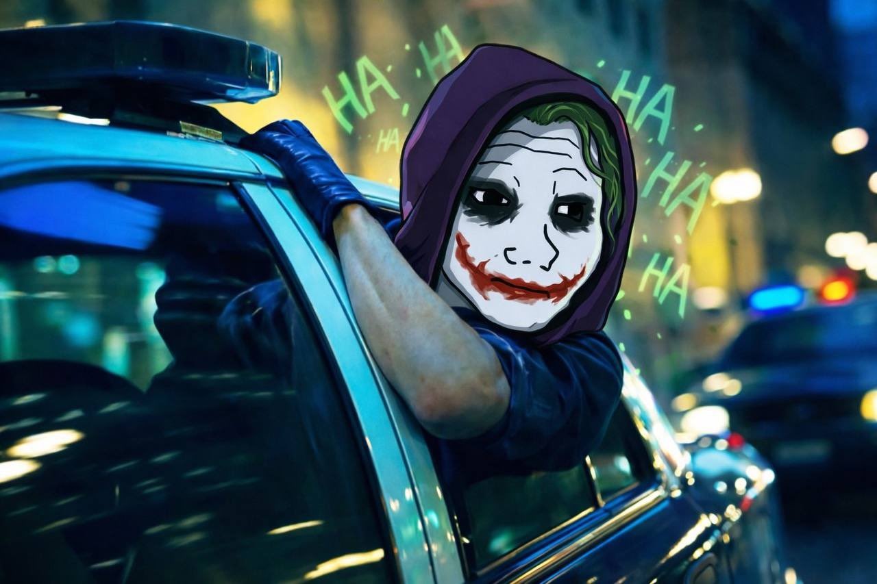 Joker Wojak - a Wojak meme on farm.meme