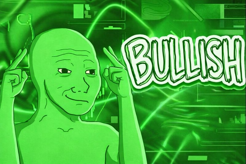 Wojak is bullish - a Wojak meme on farm.meme