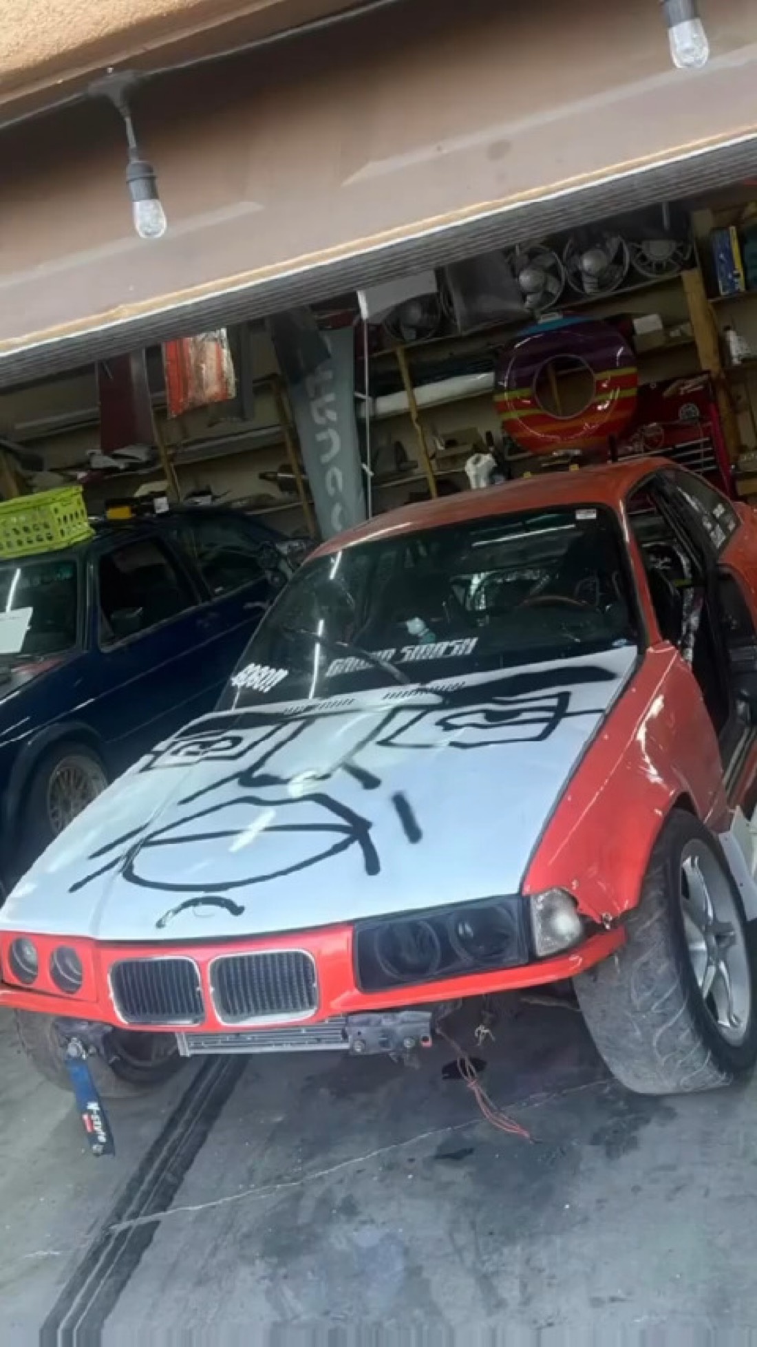 Chud mobile racecar - a Chud meme on farm.meme
