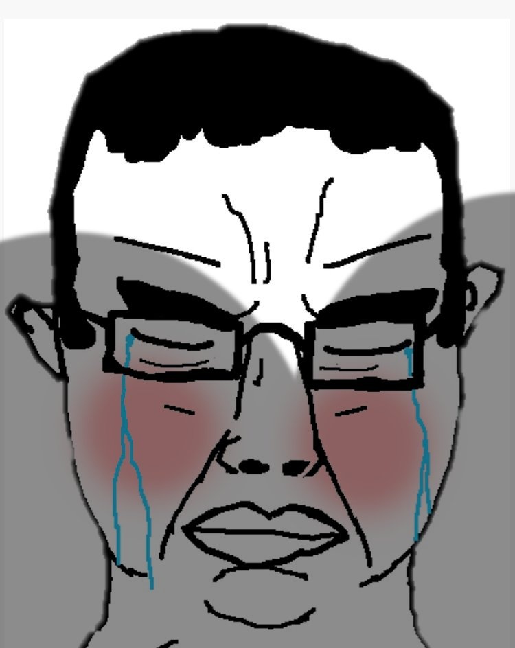 chud cries at milkers - a Chud meme on farm.meme