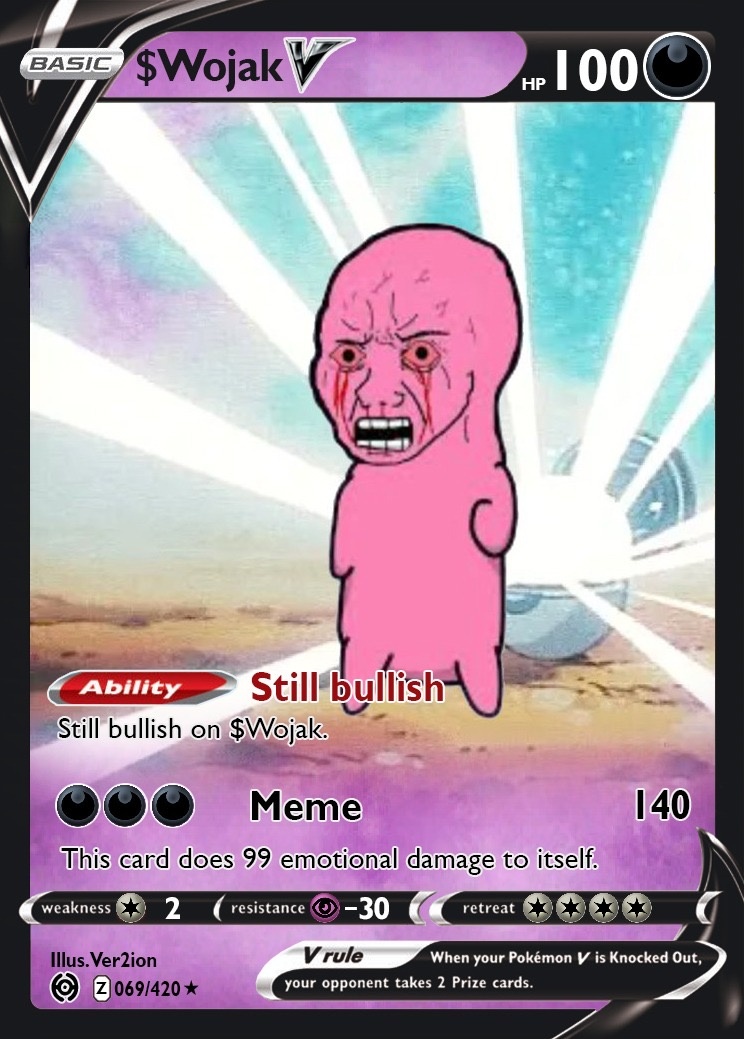 Wojak trading card game - a Wojak meme on farm.meme