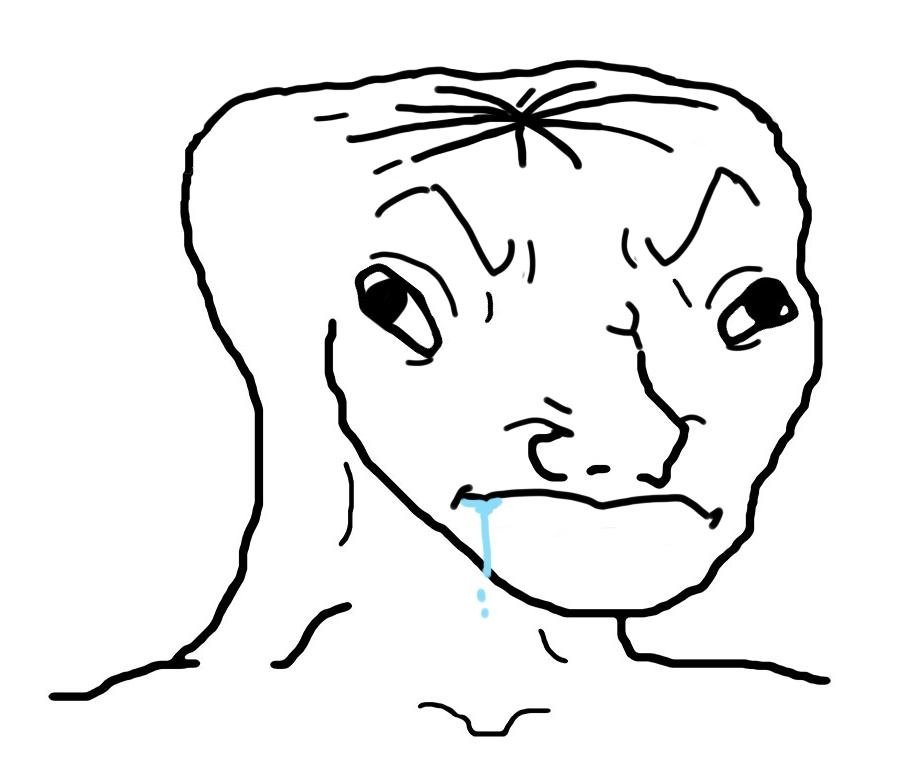 Brainlet's head implodes - a Brainlet meme on farm.meme