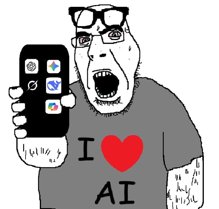I love AI soyjak - a Wojak meme on farm.meme