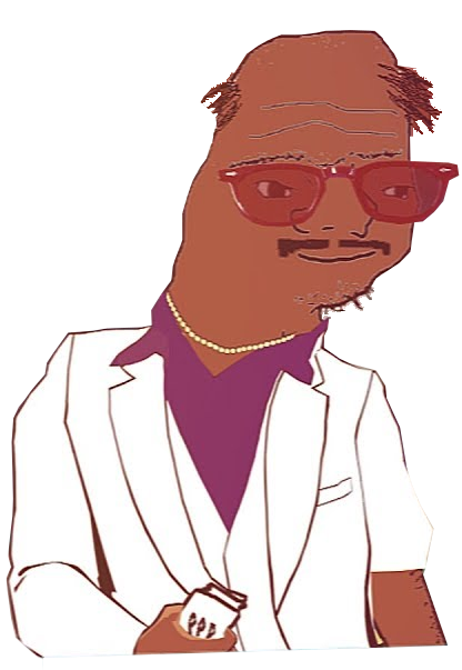 Black Boomer lookin fly - a Boomer meme on farm.meme