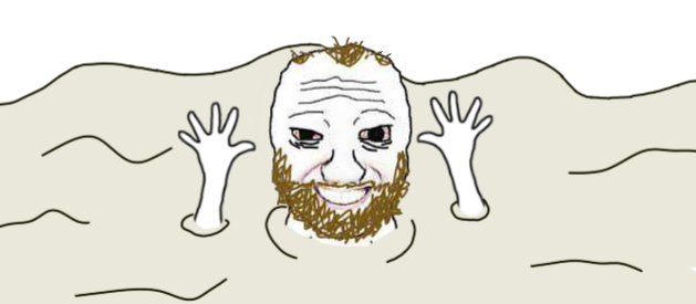 Drowning coomer - a Coomer meme on farm.meme