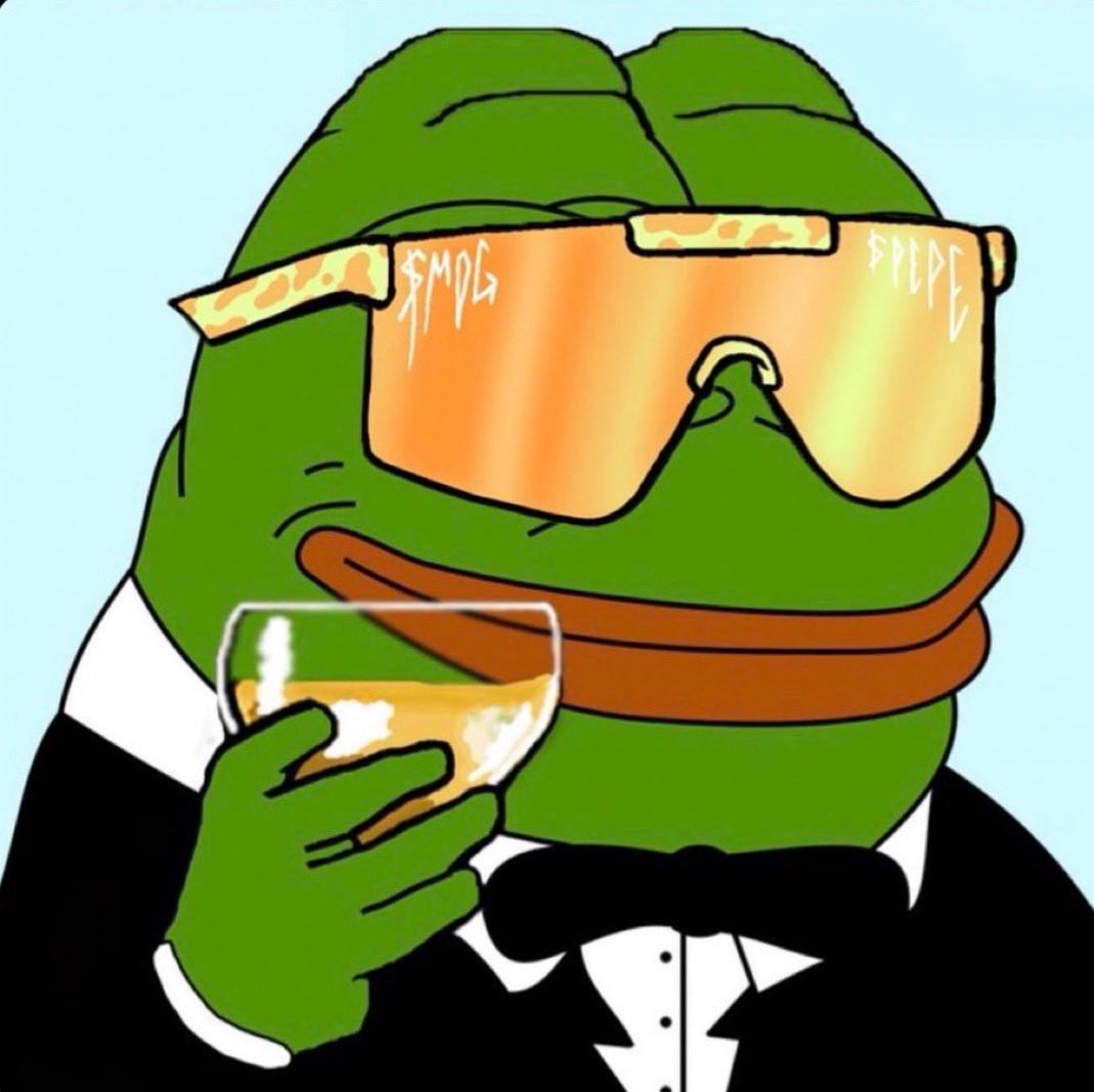 Pepe in the pit vipers just mogging - a Pepe meme on farm.meme