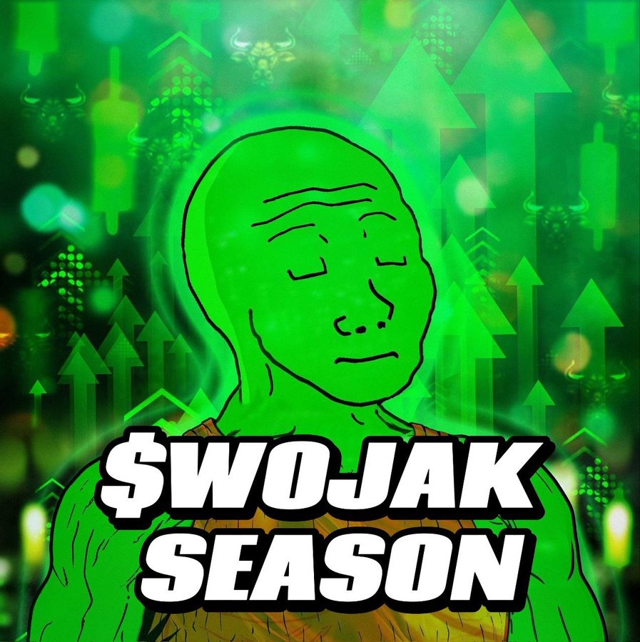 WOJAK Season green - a Wojak meme on farm.meme