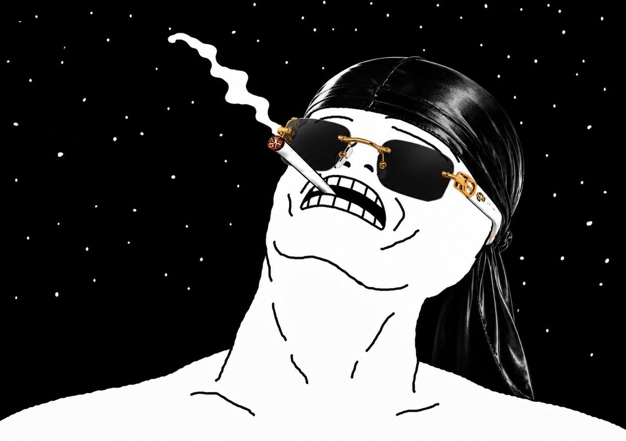 du rag and a blunt wojak - a Wojak meme on farm.meme