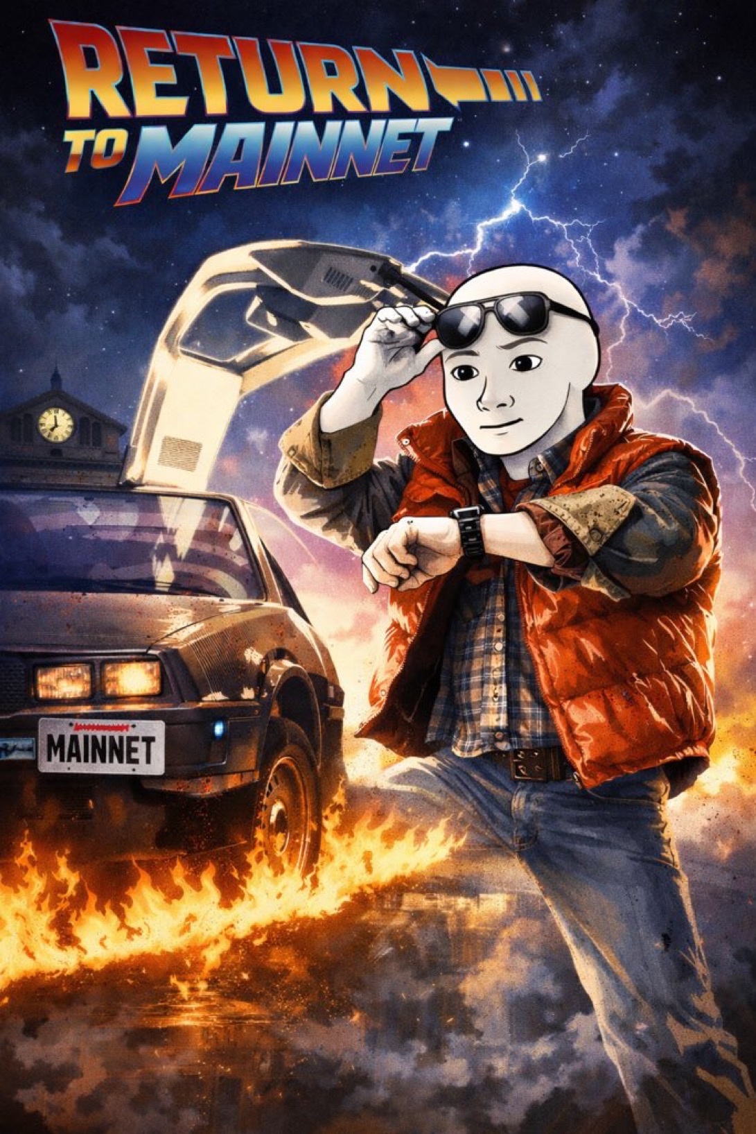 Back to the Future Meme - a Wojak meme on farm.meme