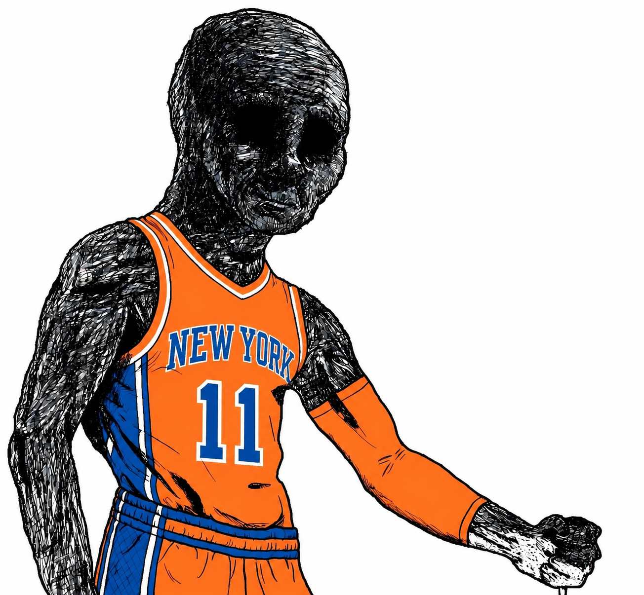 Jalen Brunson Wojak - a Wojak meme on farm.meme